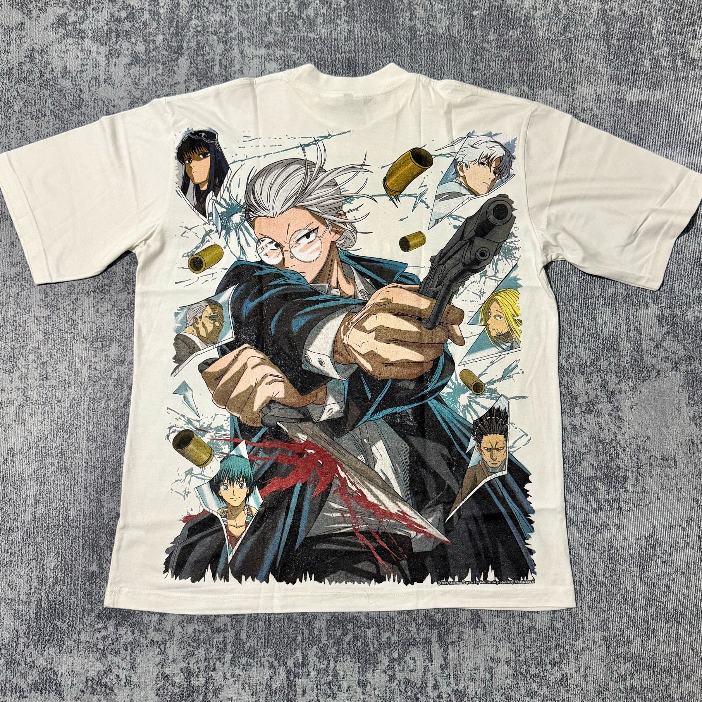 Sakamoto_Days_-_Taro_Sakamoto_-_White_T-Shirt_-_L_back-061336da6c