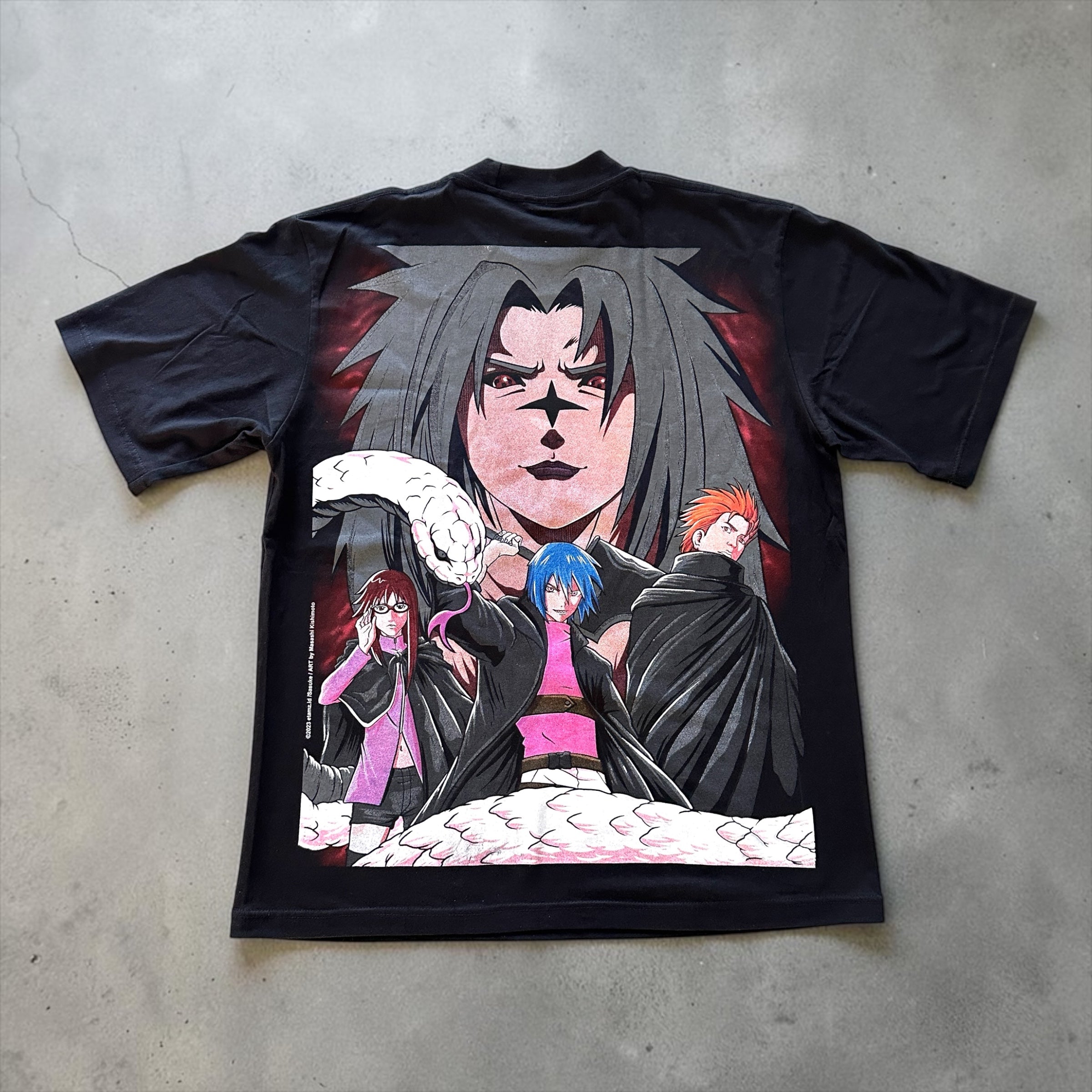 Naruto - Sasuke Uchiha - Cursed Bigface frown - XL