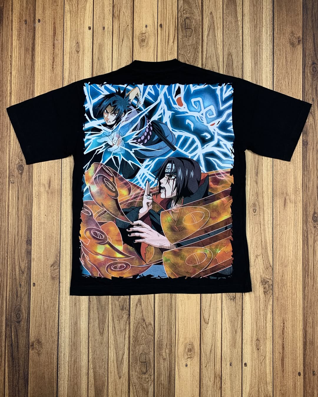 Sasuke Uchiha vs Itachi Uchiha back