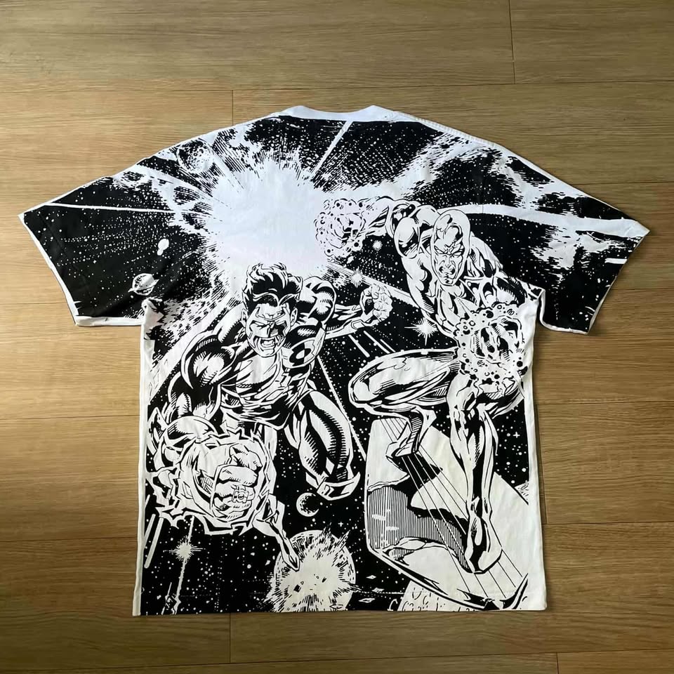 Silver Surfer Green Lantern back