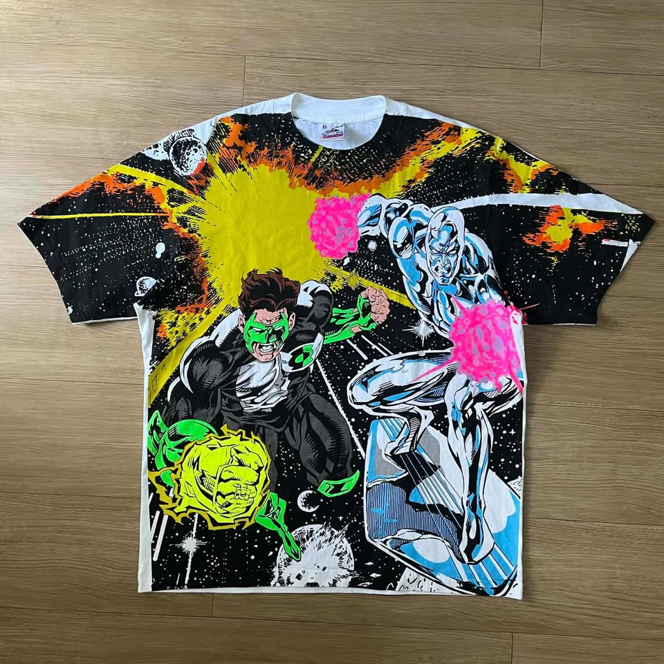 Silver Surfer Green Lantern front