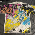 Silver Surfer and Galactus face white front