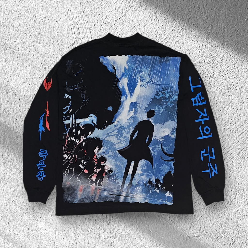 Solo Leveling - Sun Jin woo Longsleeve L back