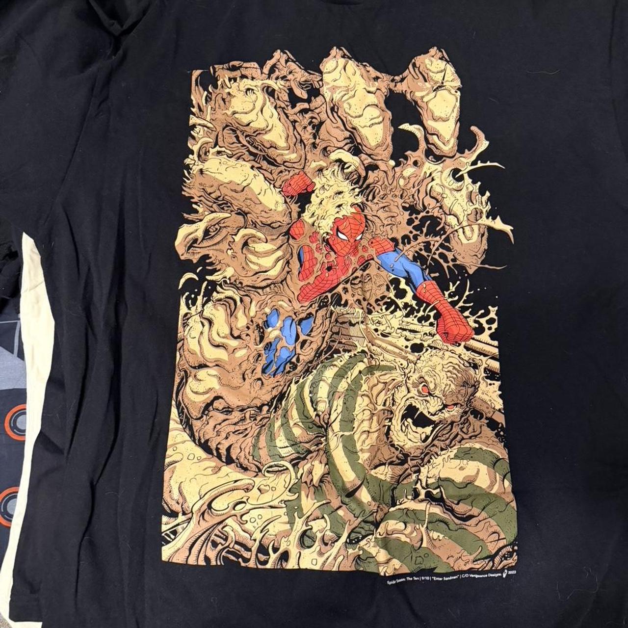 Spiderman and Sandman front