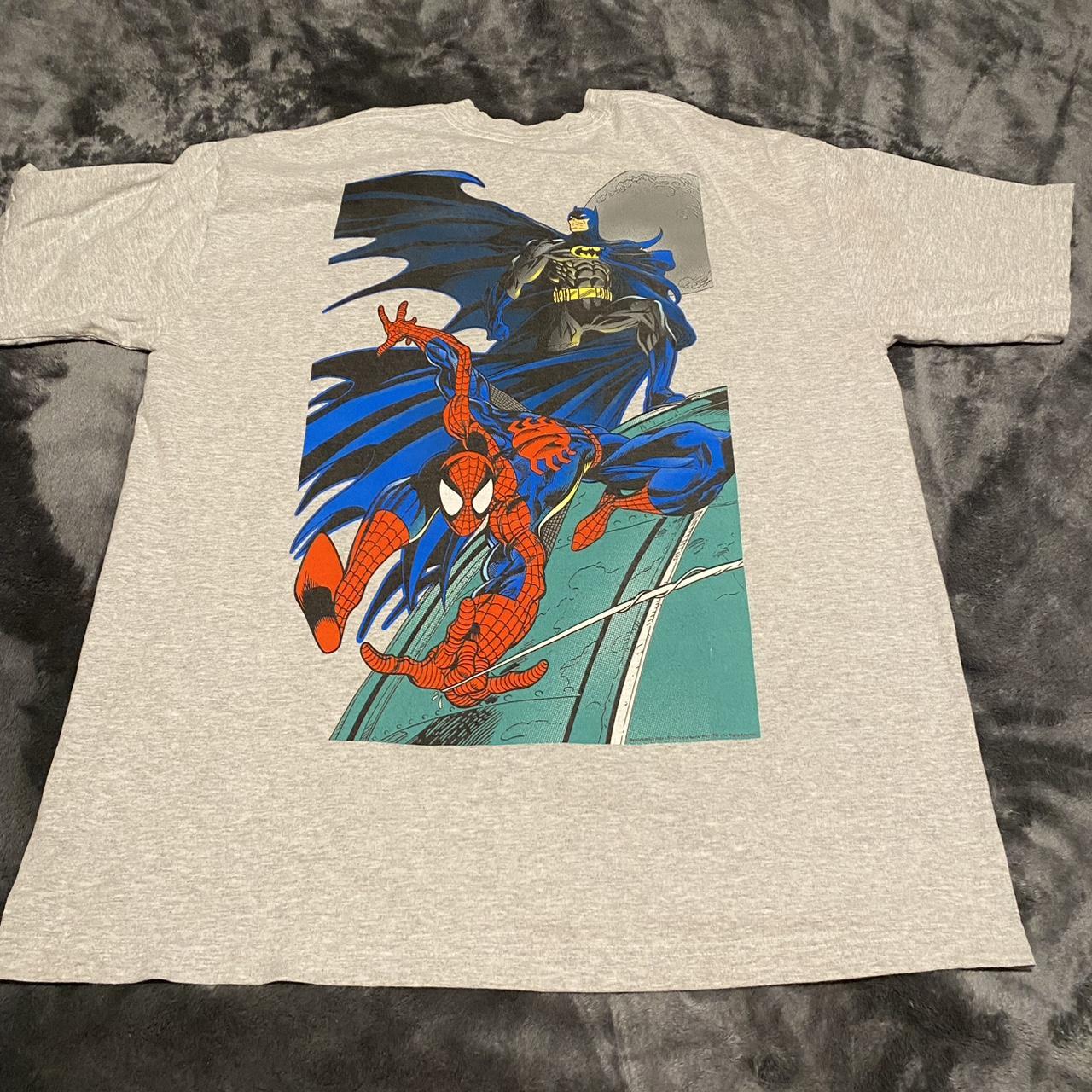 Spiderman and batman back