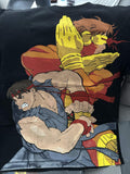 Steet Fighter and X-Men - Black Ryu and Red Cyclops front