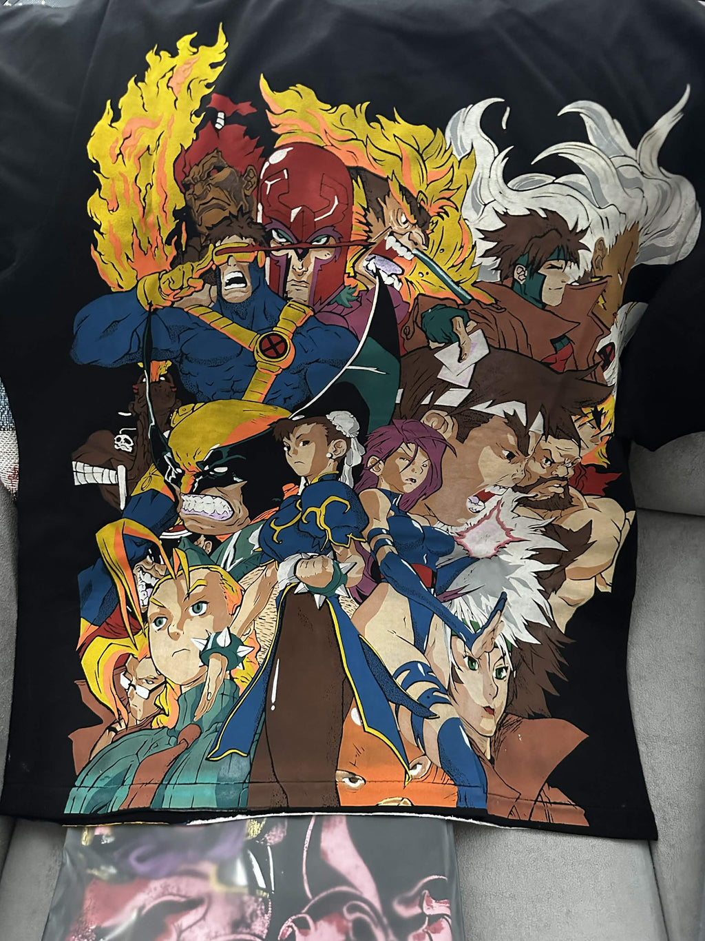 Steet Fighter and X-Men - Ryu and Cyclops back