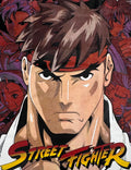Street Fighter Ryu vs Akuma Bigface T-Shirt - 2XL