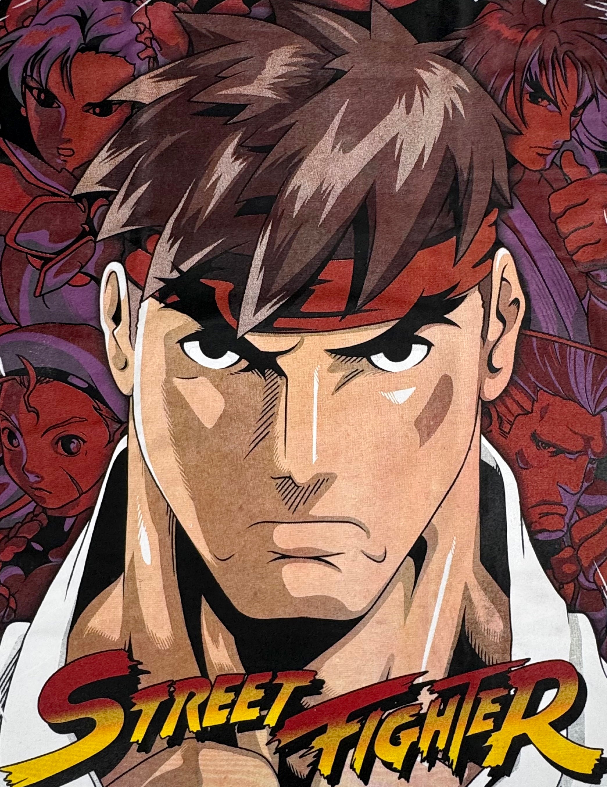 Street Fighter Ryu vs Akuma Bigface T-Shirt - 2XL
