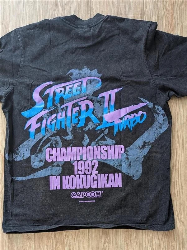 Street Fighter II 1992 Kokugan GITD back
