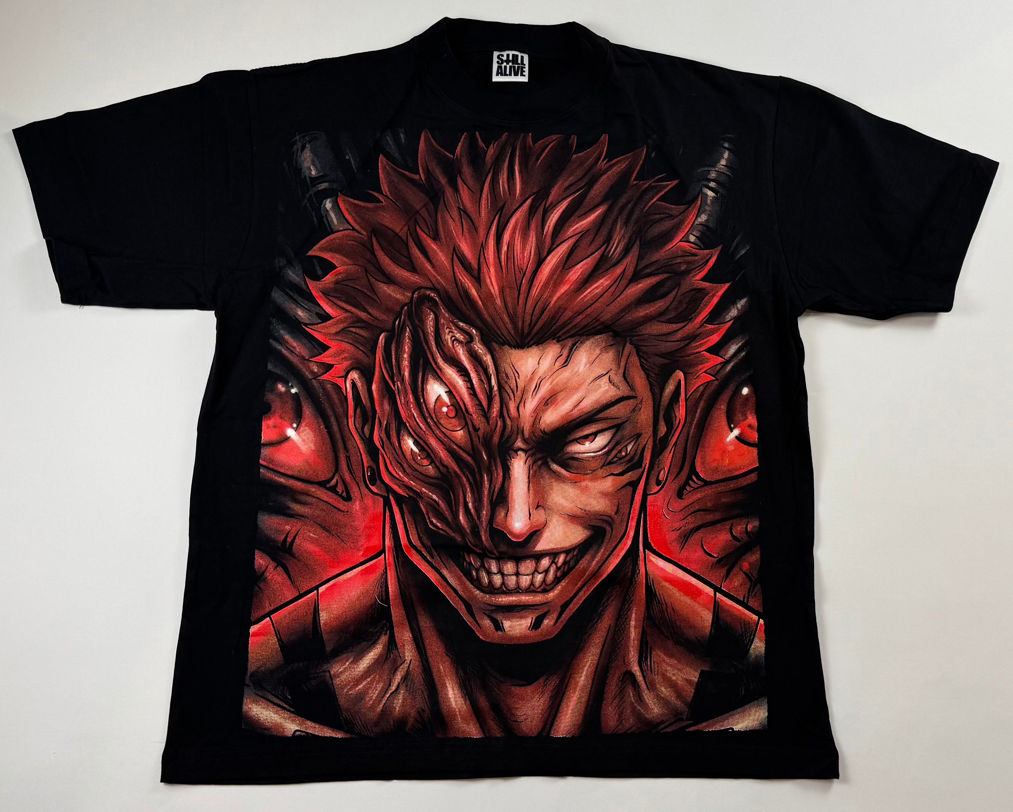 Jujutsu Kaisen - Sukuna Heian Era Bigface T-Shirt - 2XL