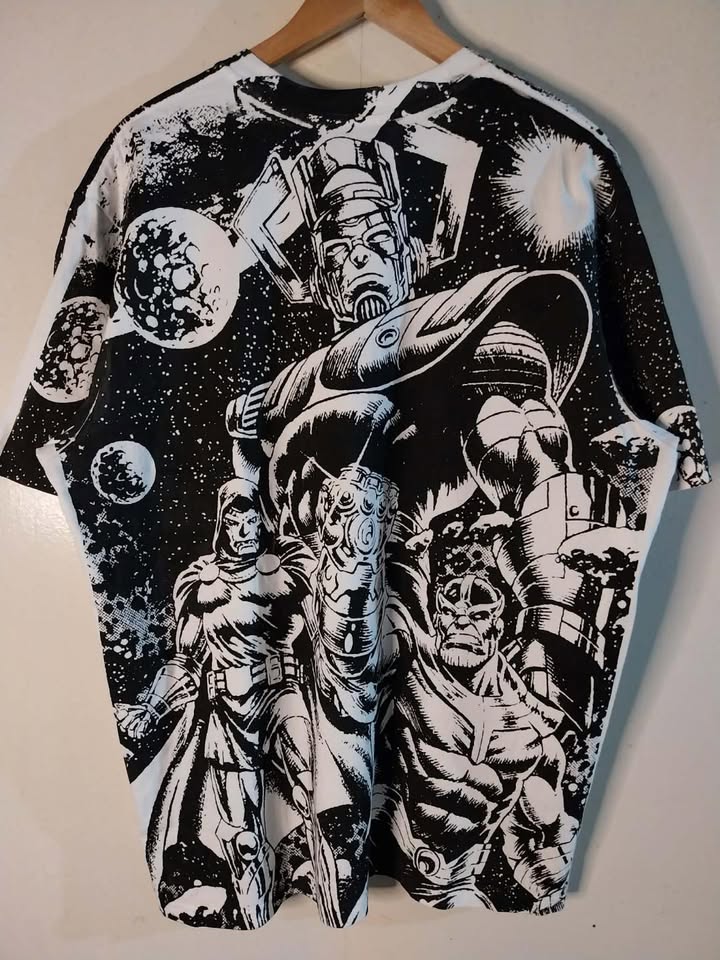 Thanos Doom Galactus back