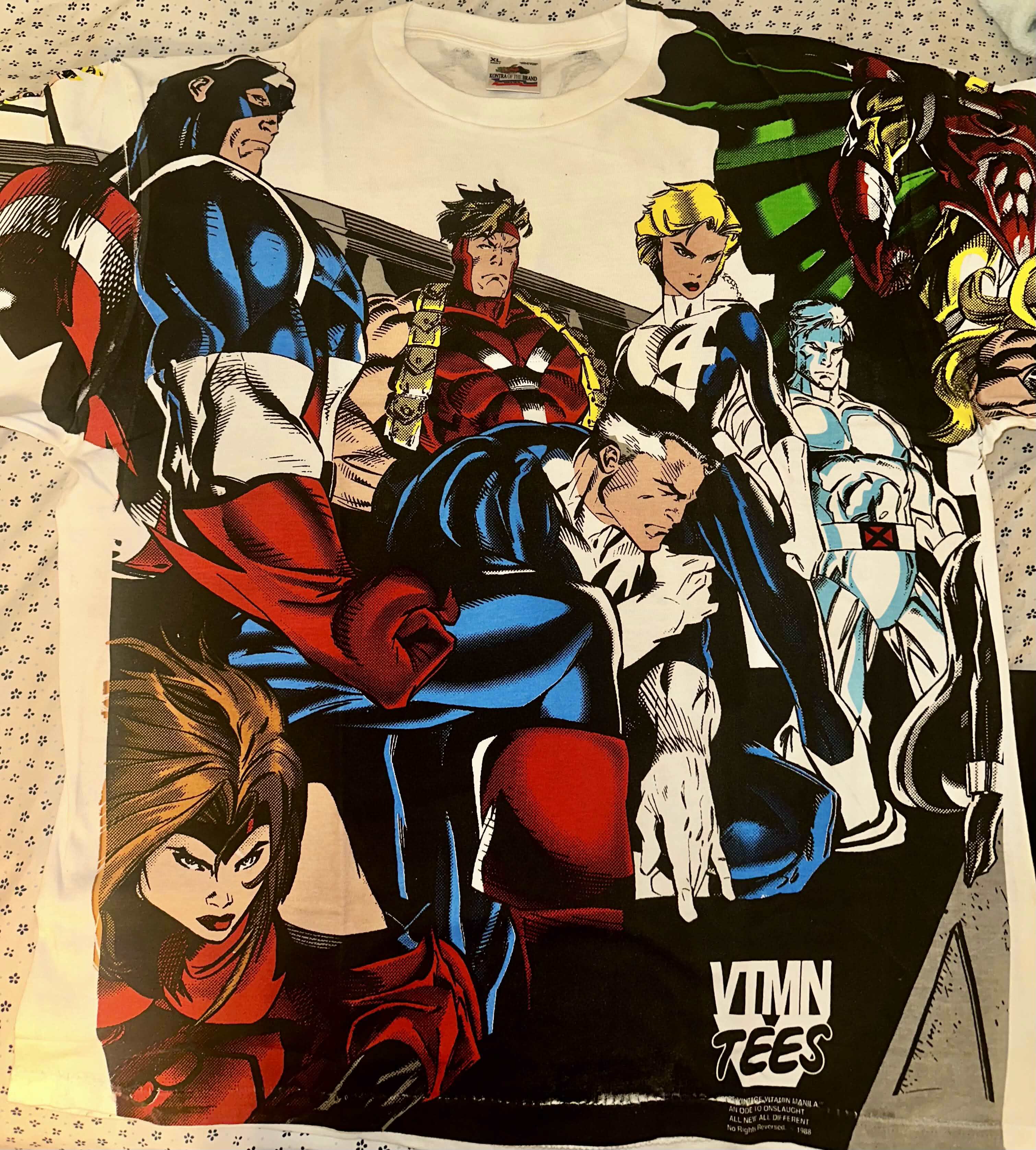 The Avengers : X-Men vs Onslaught front