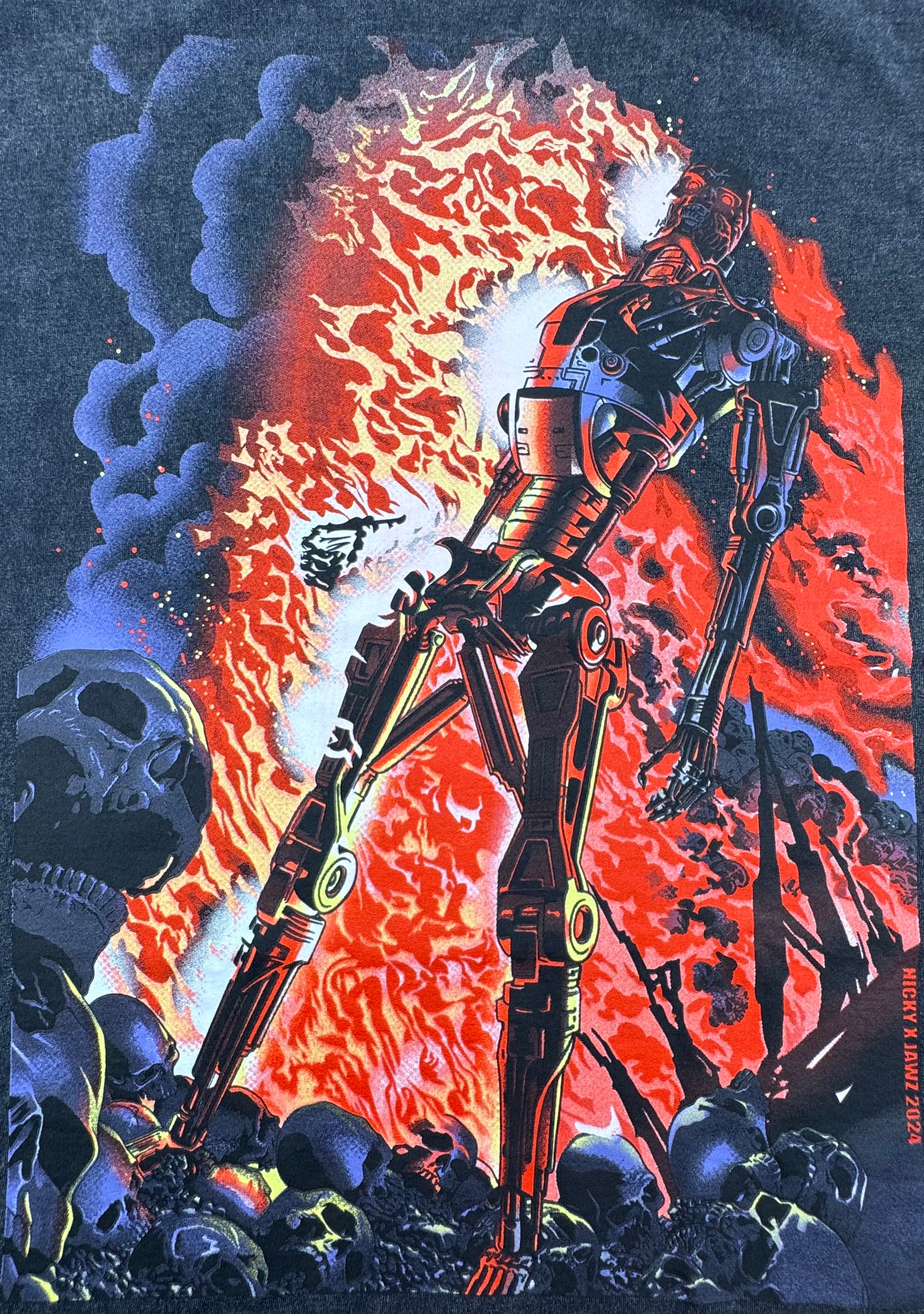 The Terminator - T-800 Endoskeleton Front Zoom