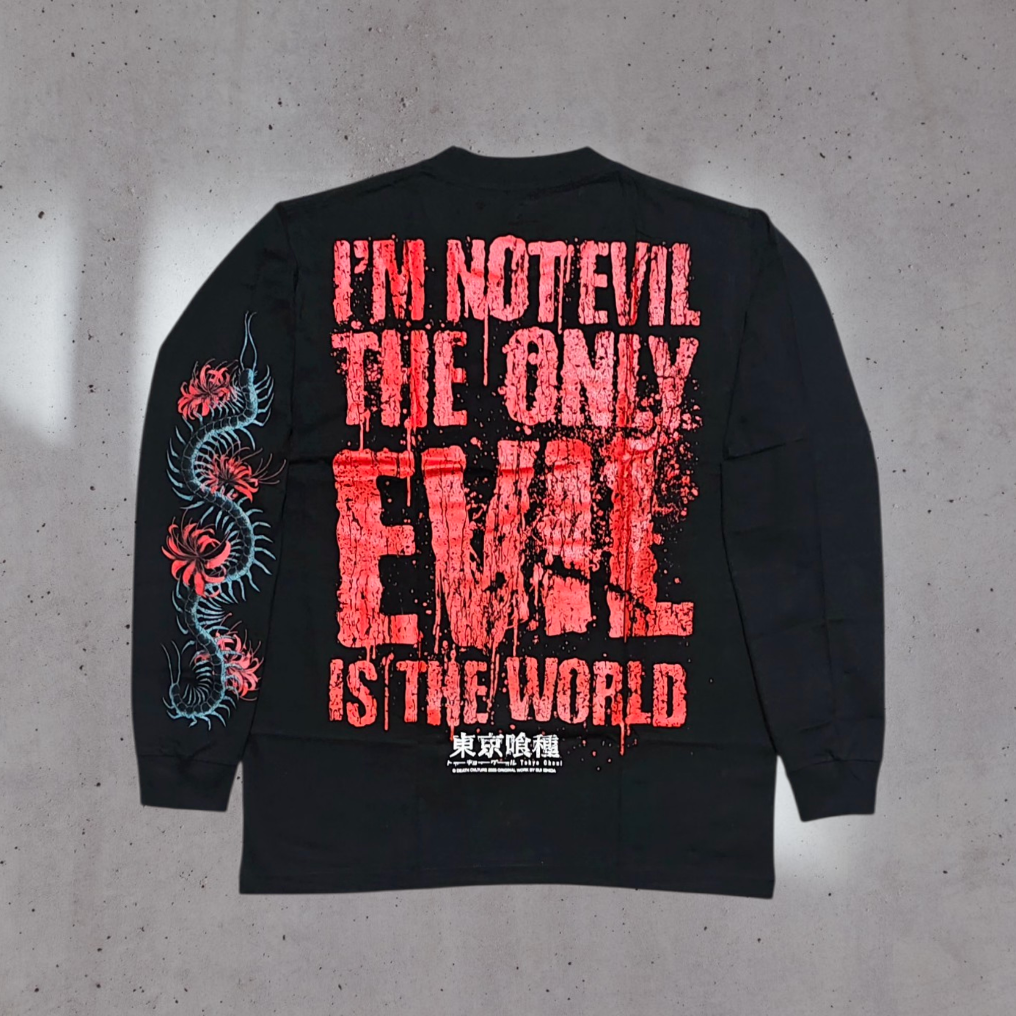 Tokyo Ghoul - Kaneki Longsleeve back