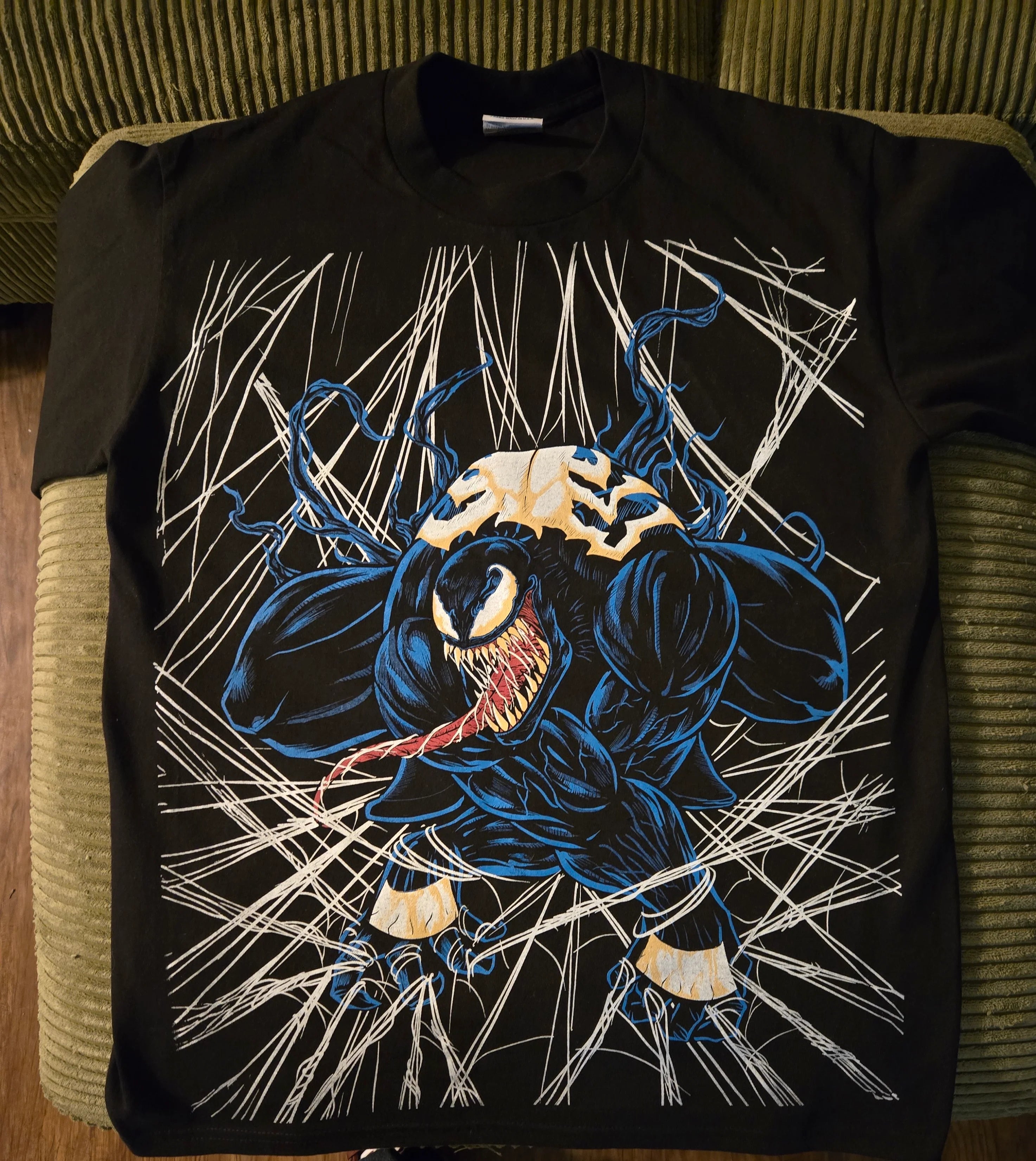 Venom - Caught On Spidey's Web front
