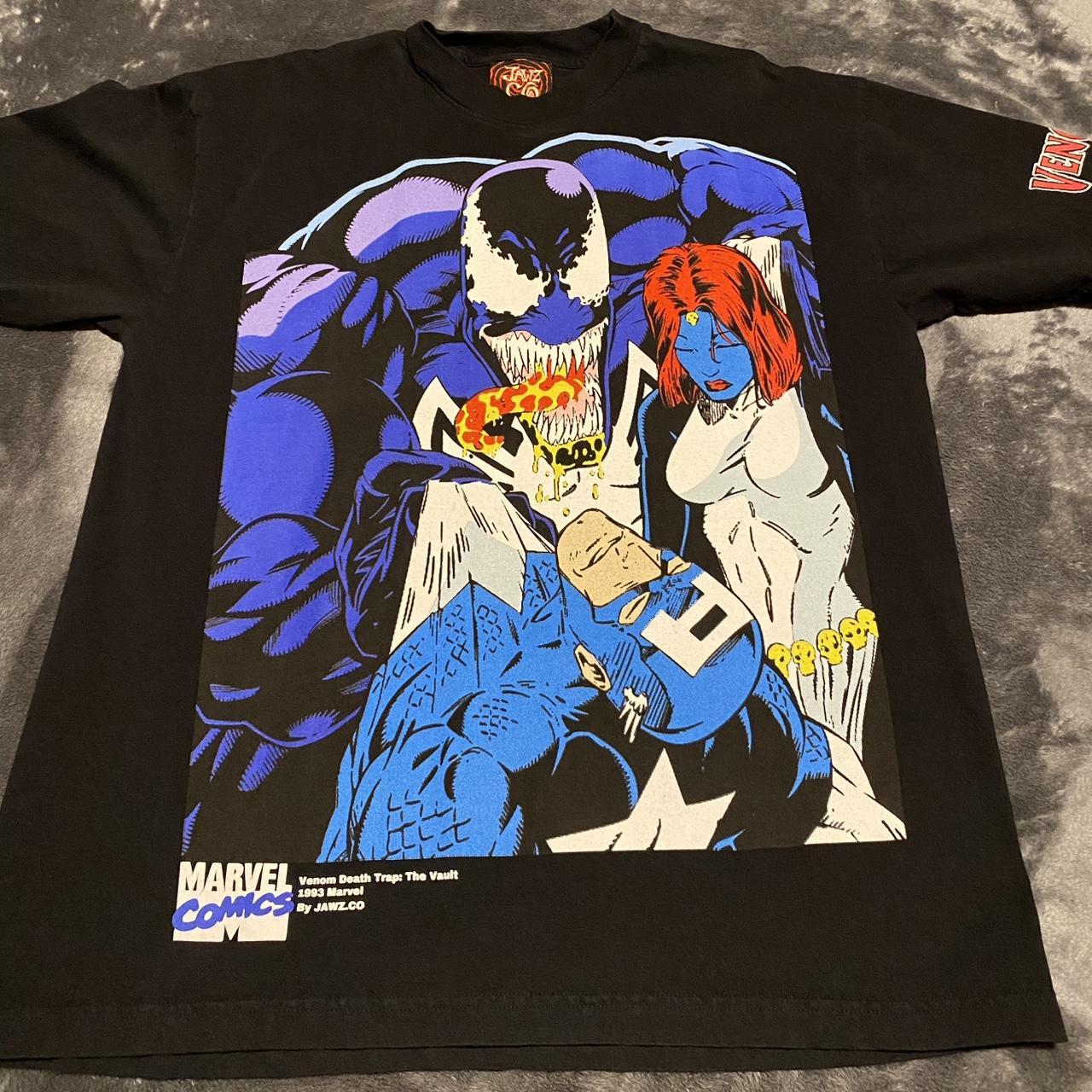 Venom deathtrap Captain America Mystique front