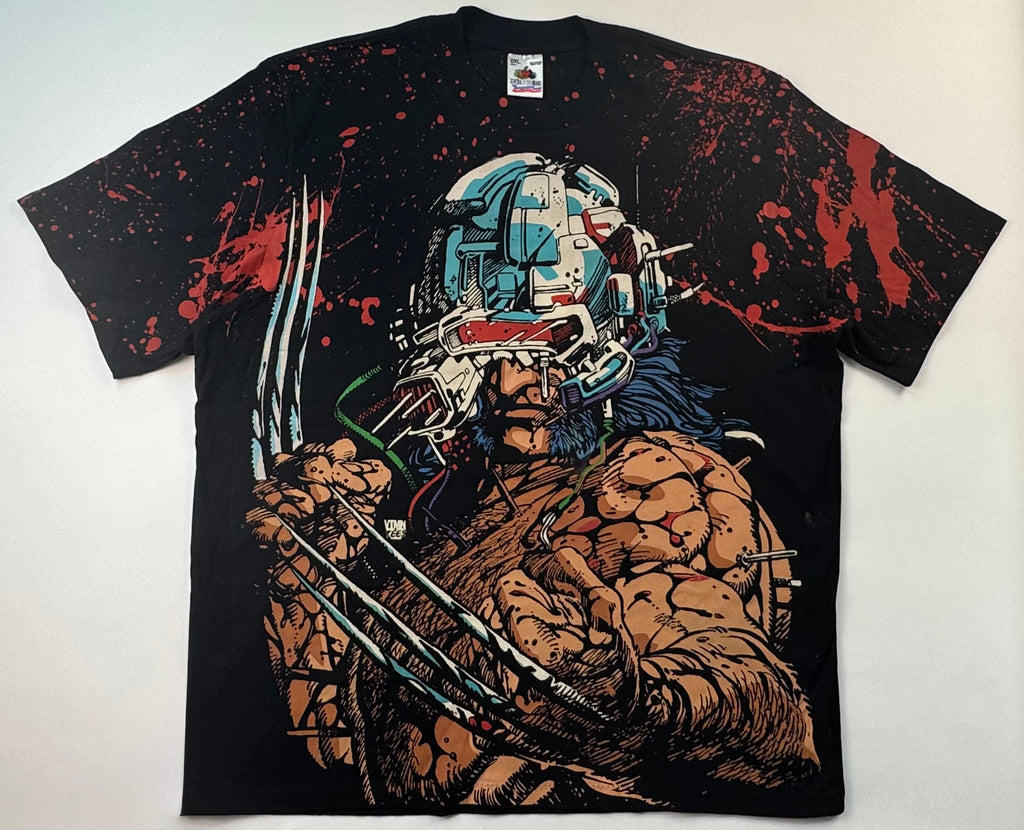 Weapon X / Wolverine - Blood Splatter T-Shirt - 2XL