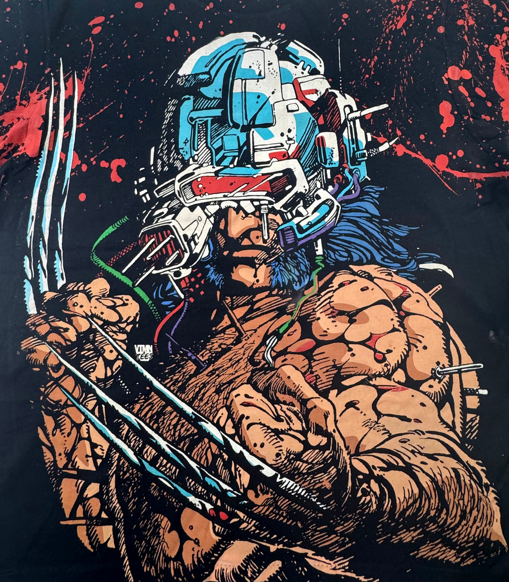 Weapon X / Wolverine - Blood Splatter T-Shirt - 2XL