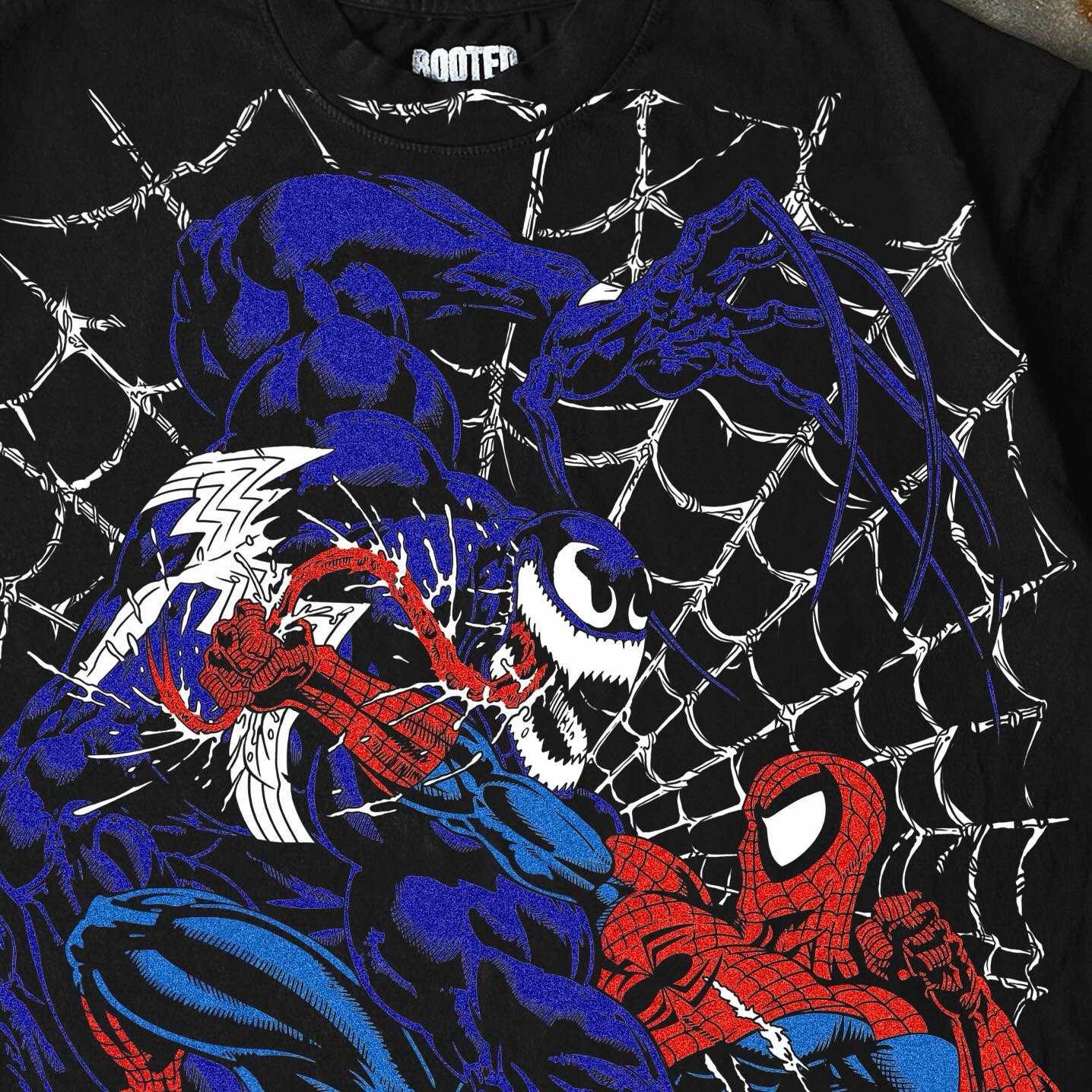 Webbed Up AOP Spiderman Venom front zoom