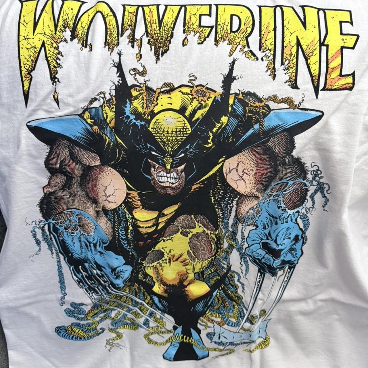 Wolverine Yellow Blue T-Shirt - XL