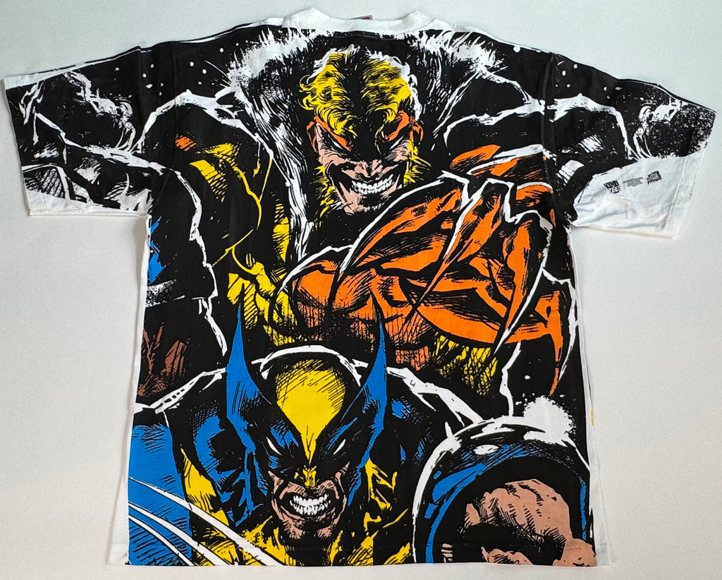 X-Men - Cable, Bishop, Storm, Jubilee, Wolverine, Sabretooth T-Shirt - XL