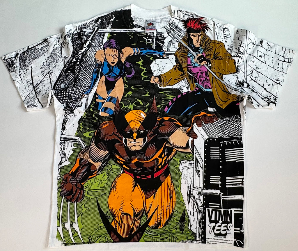 X-Men - Sewer Psylocke, Wolverine, Gambit - T-Shirt - XL
