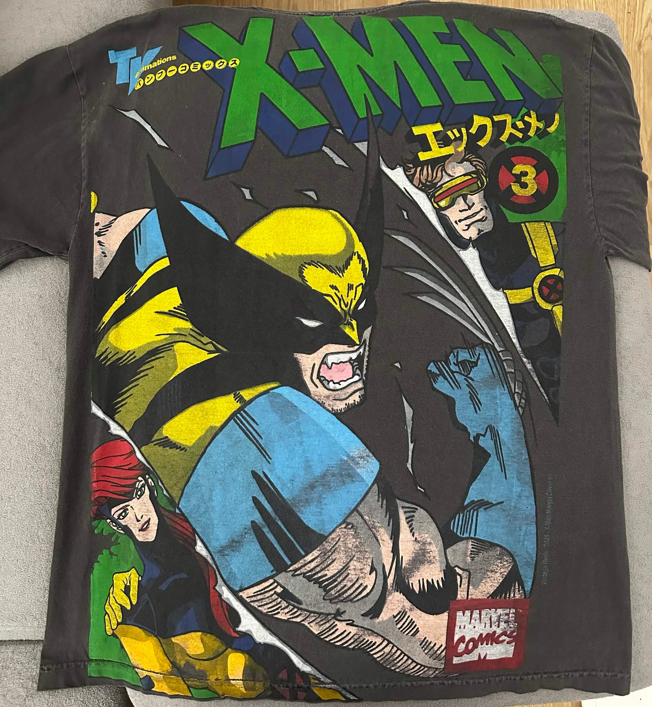 X-Men - Manga Storm Cable Colossus Cyclops Wolverine Jean Grey back