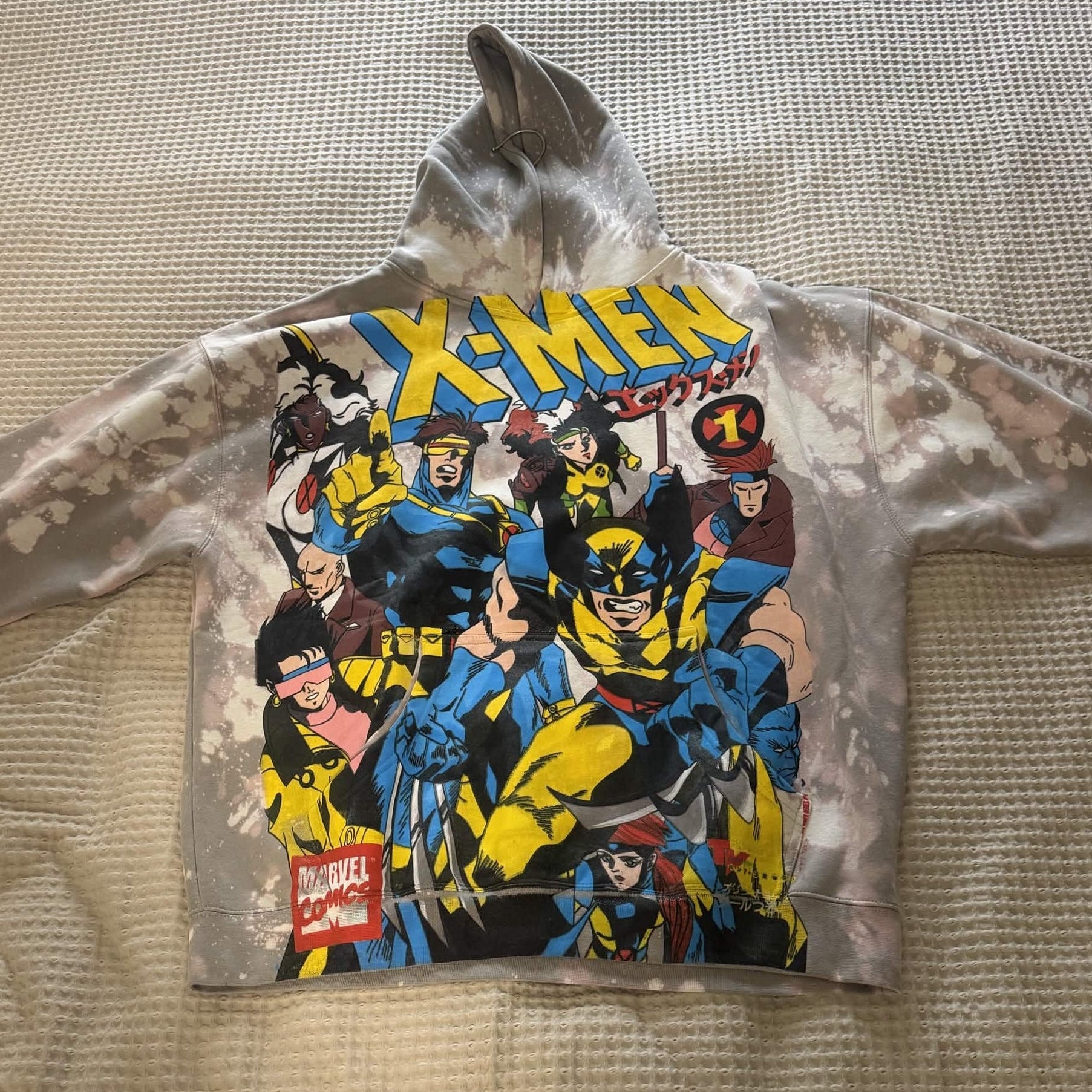 X-Men Manga hoodie back