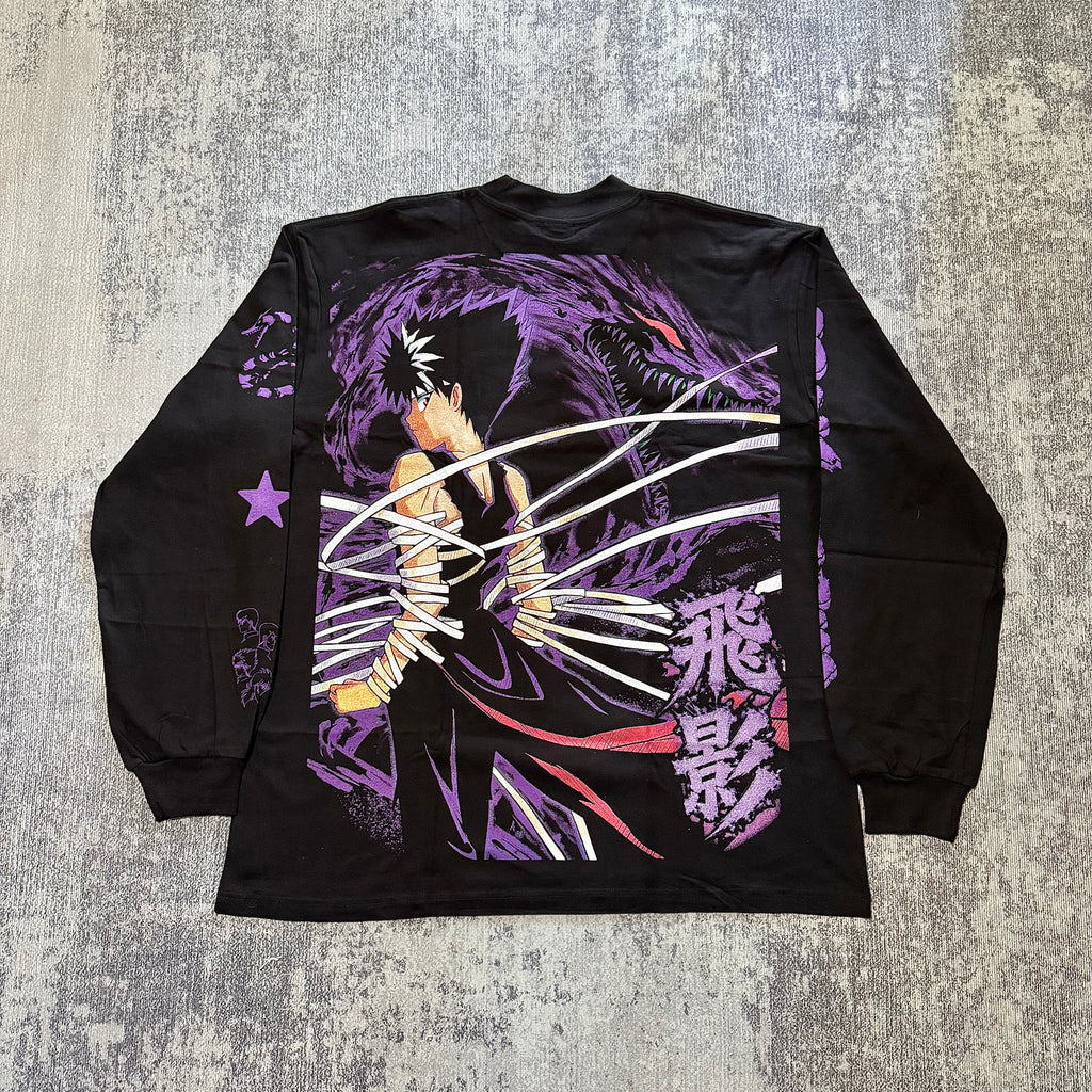 YuYu Hakusho - Hiei Bigface - Longsleeve Shirt back