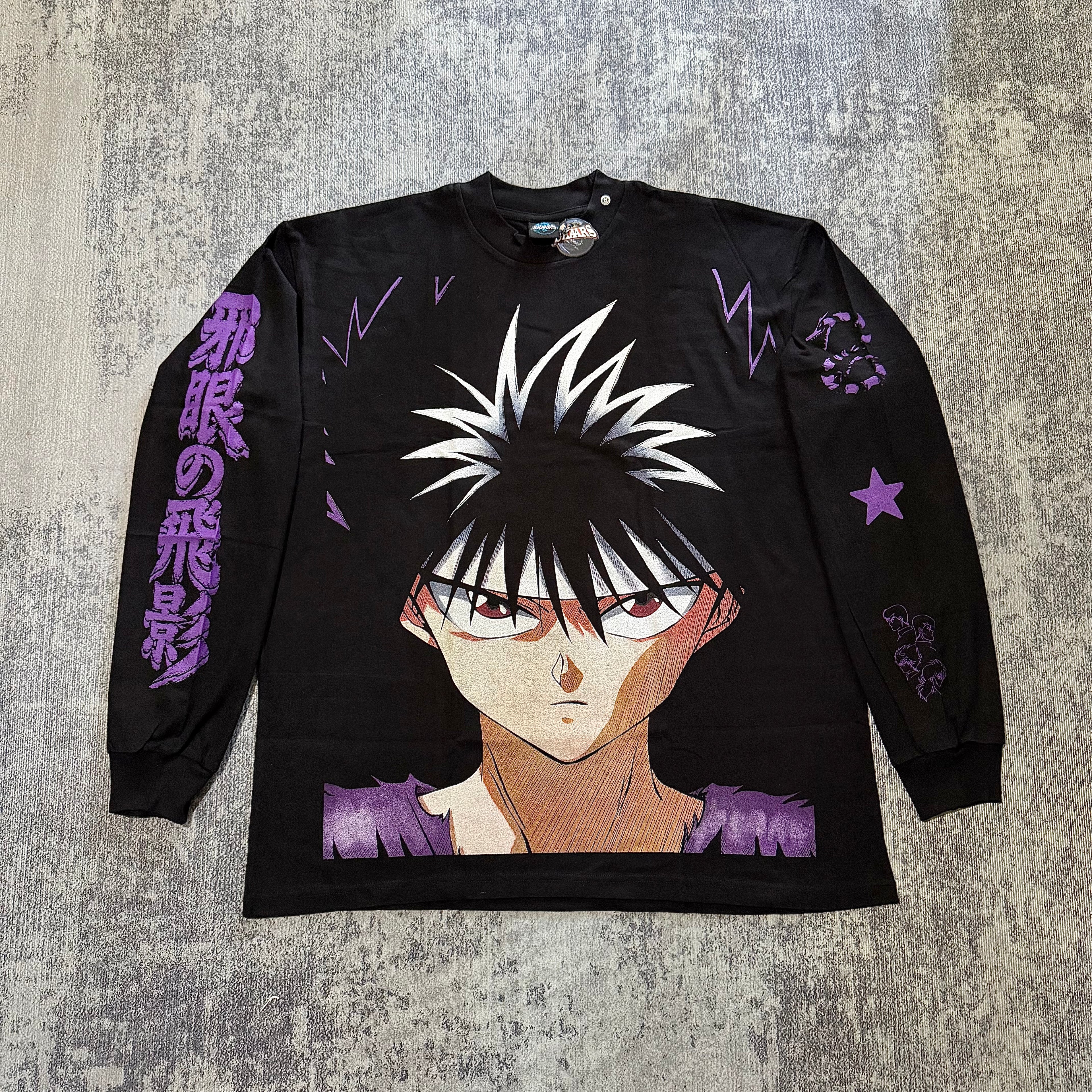 YuYu Hakusho - Hiei Bigface - Longsleeve Shirt front