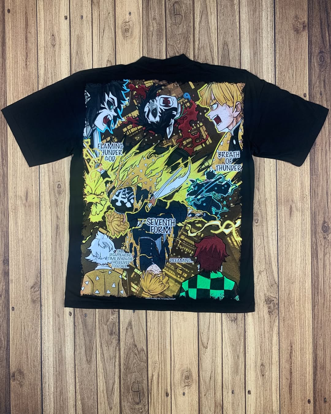 Zenitsu VS Kaigaku back