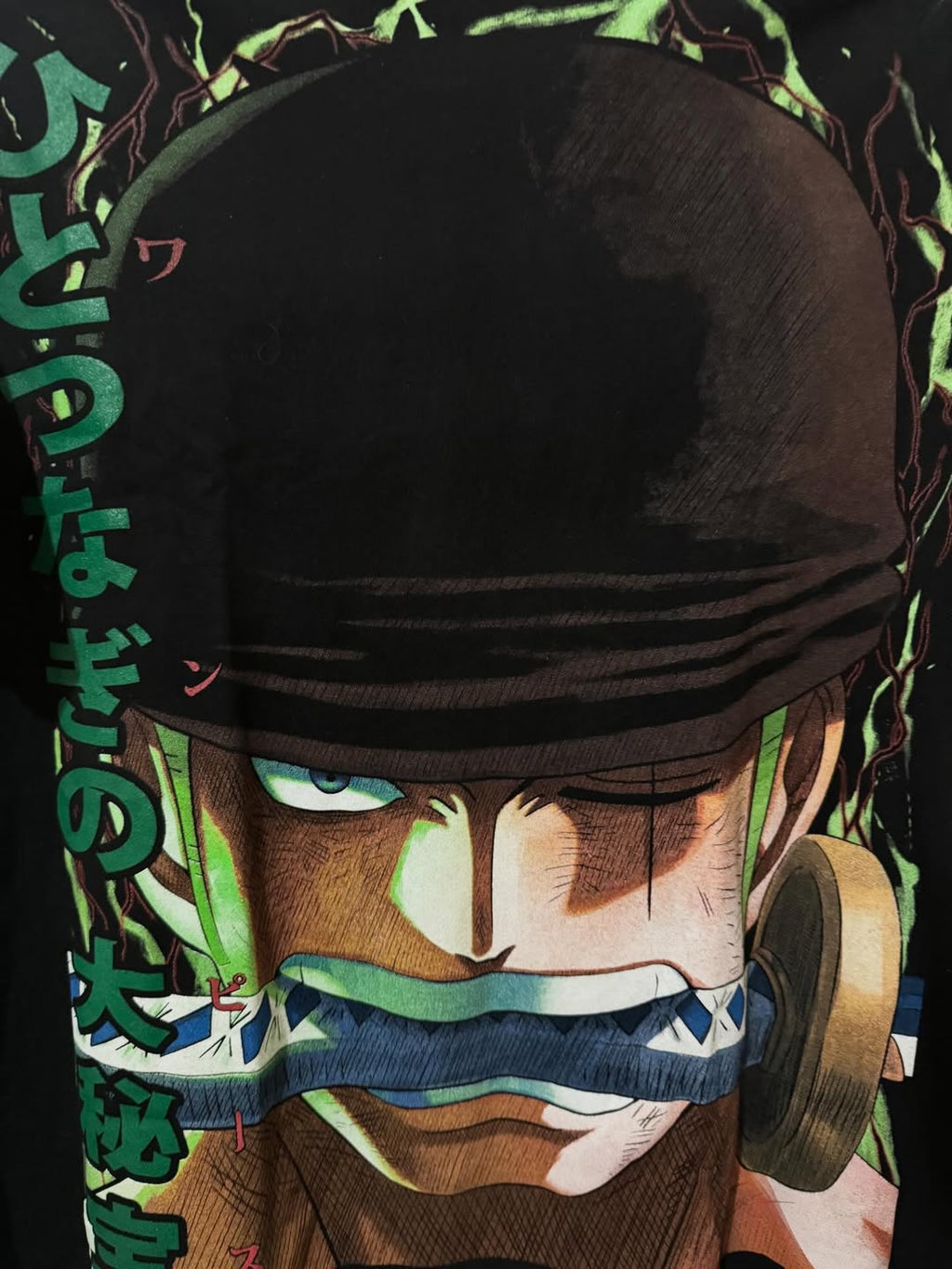 Zoro Green front zoom
