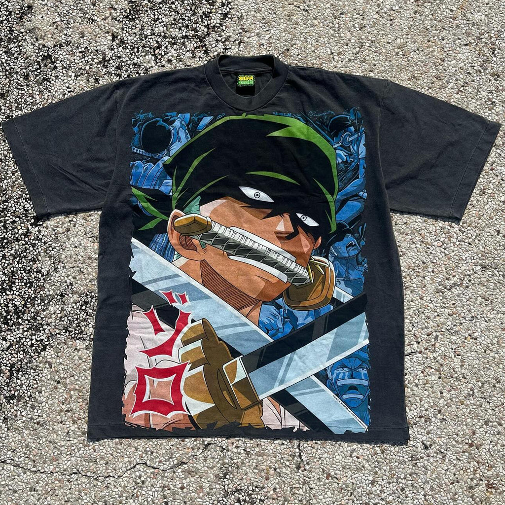Zoro and Mihawk front