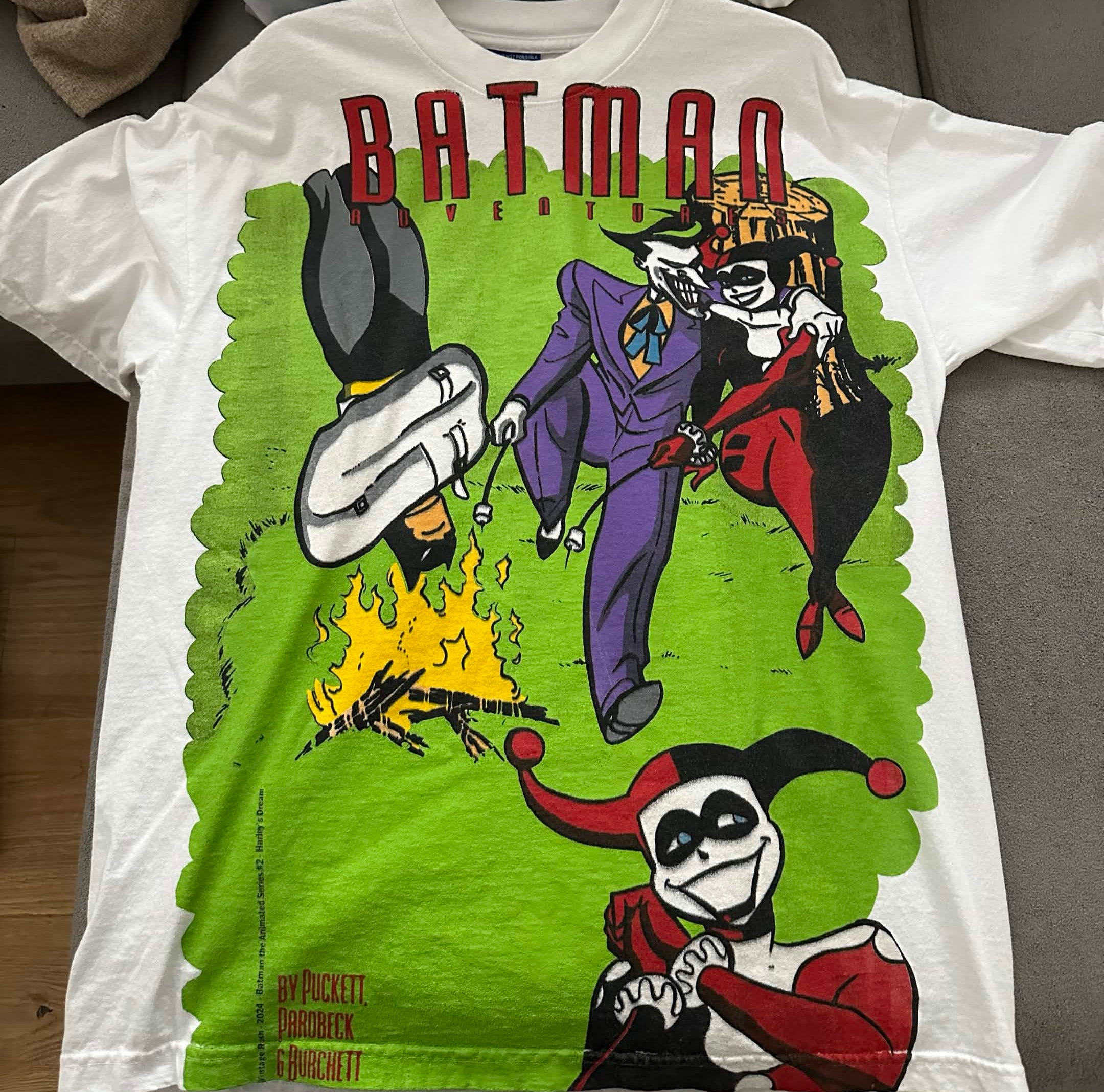batman animated series joker and harley quinn front