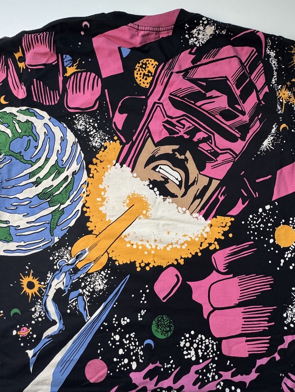 Silver Surfer - Outer Space Galactus T-Shirt - XL